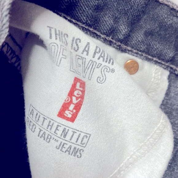 Levi’s vintage black MOM jeans relaxed fit tapered leg size 14 Regular - Picture 8 of 10